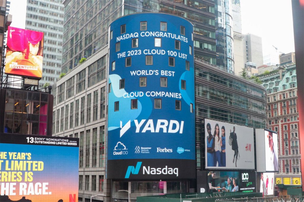 Yardi Named Again to the Prestigious Forbes Cloud 100 List