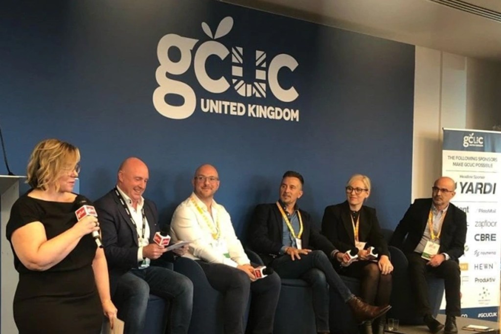 David Kaiser, head of real estate for WeWork
Gal Leslie, sales and marking director for 2-Work
Zach Douglas, CEO and co-founder of Orega
Douglas Green, managing director for g8 Consult