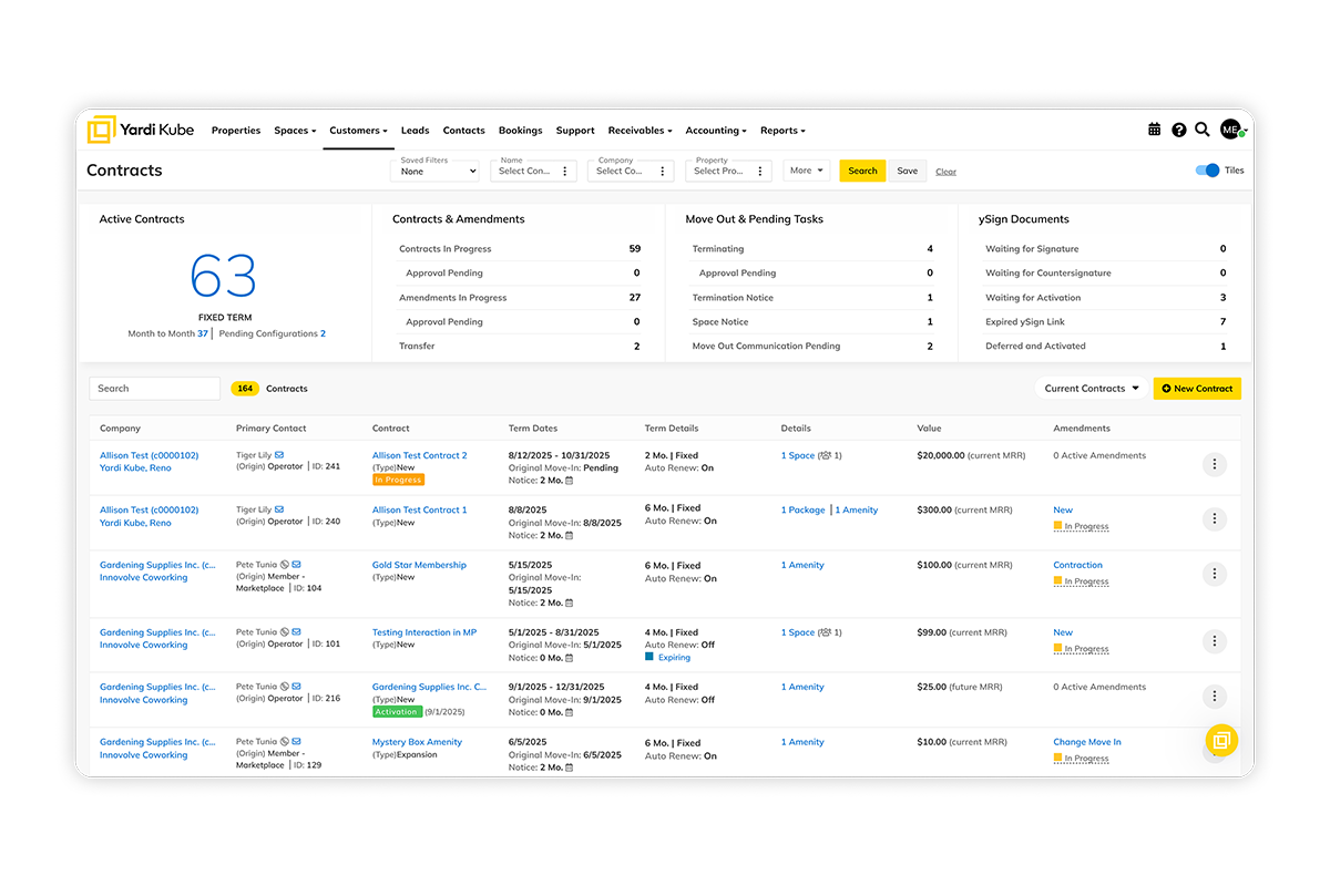 Enhanced Contract Management